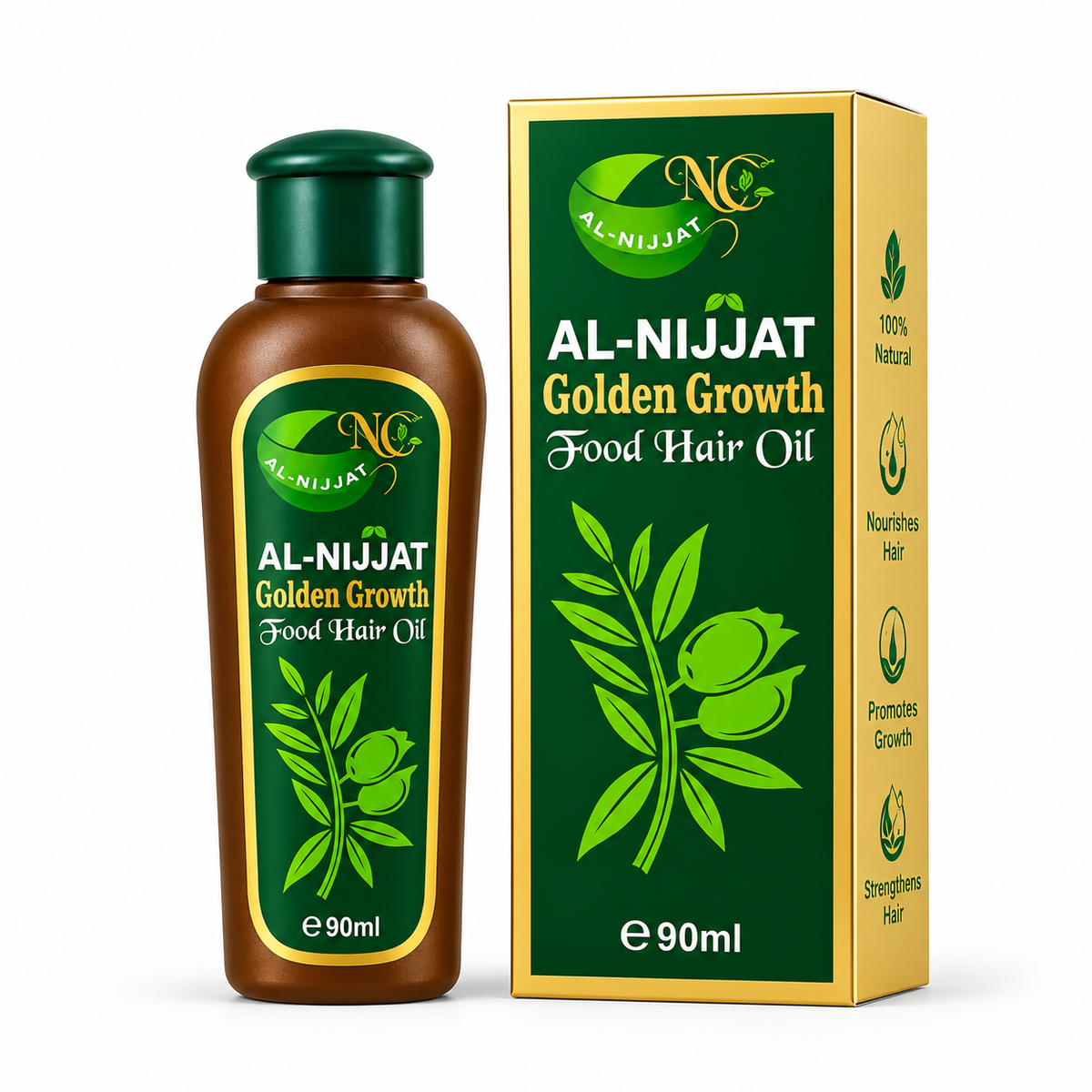 Al Nijjat Golden Growth Food Hair Oil