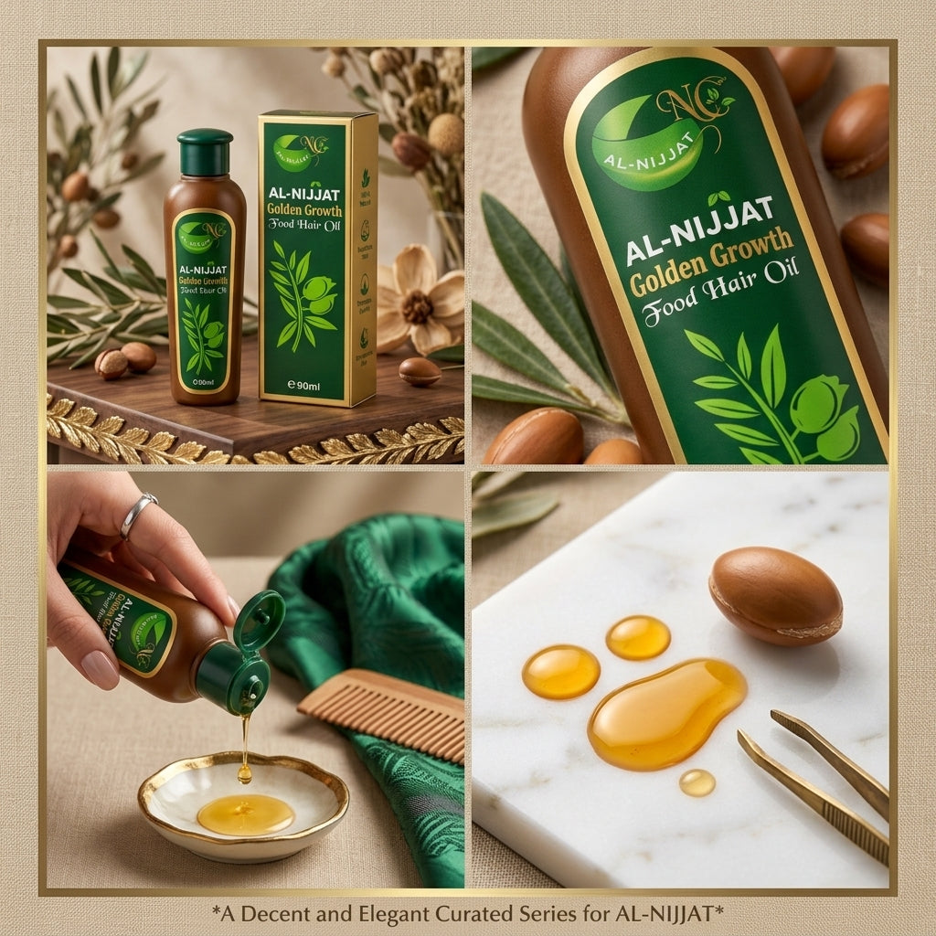 Al Nijjat Golden Growth Food Hair Oil