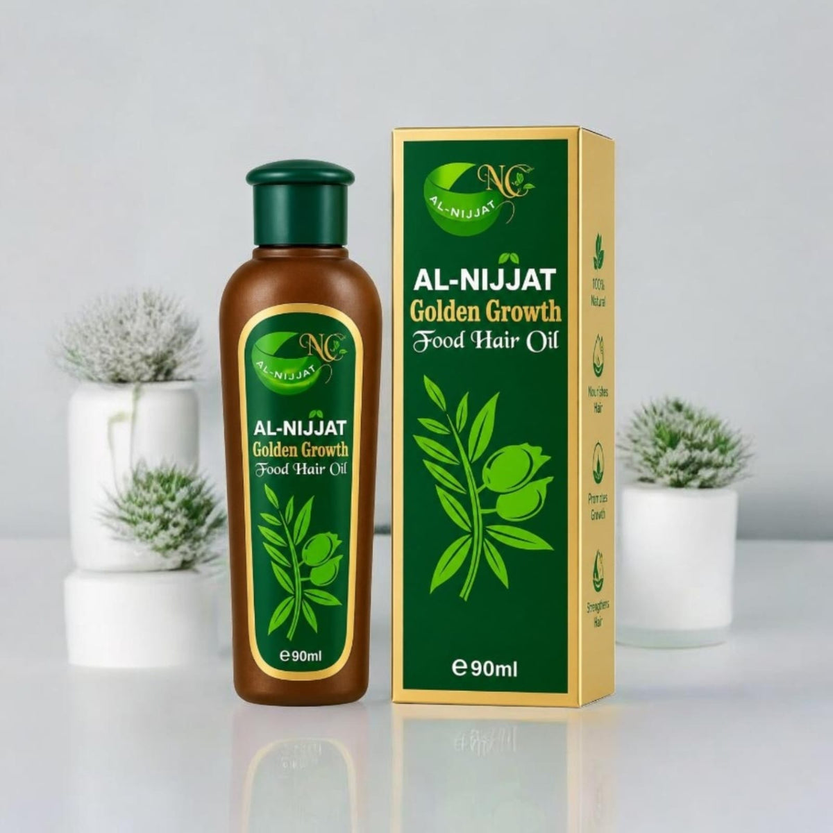 Al Nijjat Golden Growth Food Hair Oil